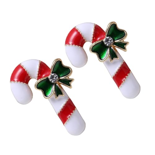 LRXIYODE 2 Stück Teiliges Weihnachtsbroschen Set Strass Verziert Handgefertigte Weihnachtsmann Zuckerstangen Broschen Kleidungs Anstecknadeln für Jacken Pullover Taschen Festliche LRXIYODE 2 Stück Teiliges Weihnachtsbroschen Set Strass Verziert Handgefertigte Weihnachtsmann Zuckerstangen Broschen Kleidungs Anstecknadeln für Jacken Pullover Taschen Festliche von LRXIYODE