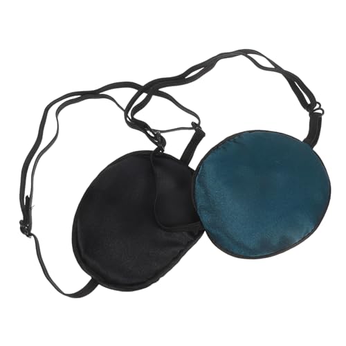 LRXIYODE 2 Stück Verstellbare Piraten Augenklappe Bequem Atmungsaktiv Für Erwachsene Ambliopie Therapie Lazy Eye Patch Nachhaltig Wiederverwendbar Für Piratenkostüme Halloween Party LRXIYODE 2 Stück Verstellbare Piraten Augenklappe Bequem Atmungsaktiv Für Erwachsene Ambliopie Therapie Lazy Eye Patch Nachhaltig Wiederverwendbar Für Piratenkostüme Halloween Party von LRXIYODE
