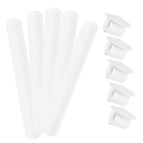LRXIYODE 20 Stck Weiße Slap Armbänder für DIY Snap Armbänder Leere Slap Bänder für Kreative Projekte für Party und Bastelaktivitäten von LRXIYODE