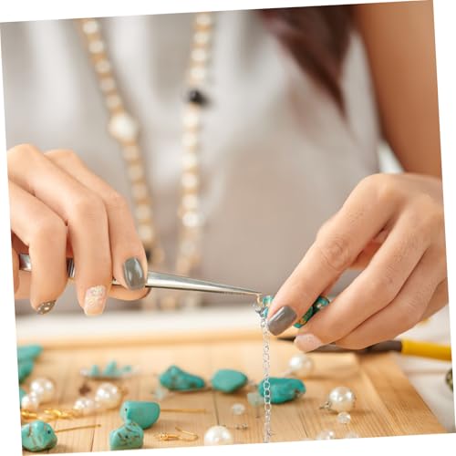 LRXIYODE 20 Stück Teiliges Edelstahl Kettenverlängerungsset mit Robusten Karabinerverschlüssen Vielseitig für Halsketten und Armbänder für DIY Schmuckherstellung und Reparaturen von LRXIYODE