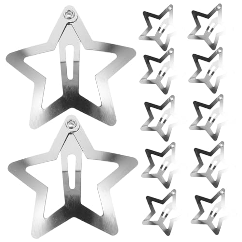 LRXIYODE 20 Stück Teiliges Kleine Metall Haarspangen in Süßer Fünfzackiger Sternform Leichte Kawaii Haarklammern für Mädchen und Damen Langlebige Haarschmuck accessoires für Alltag und von LRXIYODE