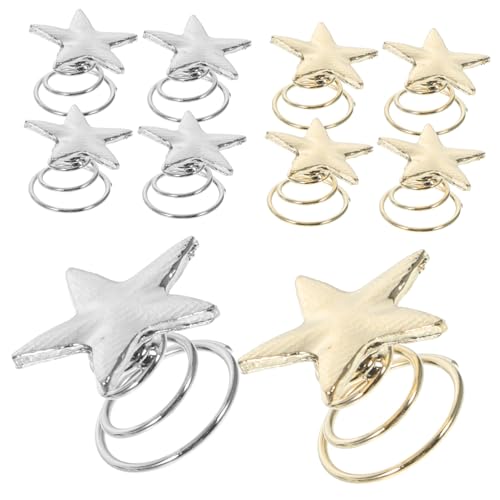 LRXIYODE 20 Stück Teiliges Sternförmige Spiral Haarspangen Haarschmuck für Damen und Bräute Einfach zu Drehen Vielseitig für Dutt und Flechtfrisuren Gold und Silberfarben Glänzend und von LRXIYODE