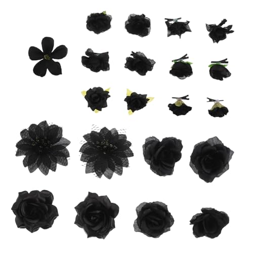 LRXIYODE 21 Stück Teiliges Set Schwarze Rosen Haarclips Boho Kunstblumen Haarschmuck für Hochzeiten Partys Alltagsgebrauch Realistische Faux Rosen Haaraccessoires für Bräute LRXIYODE 21 Stück Teiliges Set Schwarze Rosen Haarclips Boho Kunstblumen Haarschmuck für Hochzeiten Partys Alltagsgebrauch Realistische Faux Rosen Haaraccessoires für Bräute von LRXIYODE