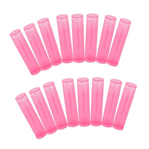 LRXIYODE 24 Stück Leere Lippenstift Tuben DIY Lippenbalsam Behälter Lip Gloss Sub Tubes Tragbare und Wiederverwendbare Verpackung für Selbstgemachten Lippenstift Pinke Farbe LRXIYODE 24 Stück Leere Lippenstift Tuben DIY Lippenbalsam Behälter Lip Gloss Sub Tubes Tragbare und Wiederverwendbare Verpackung für Selbstgemachten Lippenstift Pinke Farbe von LRXIYODE
