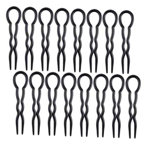 LRXIYODE 24 Stück Teiliges U förmige Haarnadeln für Damen Leichte Haarklammern für Dutts Vielseitige Styling tools für Mädchen und Frauen Geeignet für Hochzeiten Partys und Alltag von LRXIYODE