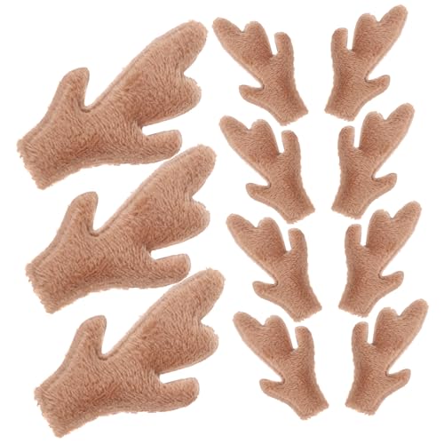 LRXIYODE 25 Stck Teiliges DIY Dragon Horn Haarzubehör Weiche Plüschhörner für Kopfschmuck und Stirnband Kreatives Design Robustes Material für Haaraccessoires und Bastelprojekte von LRXIYODE