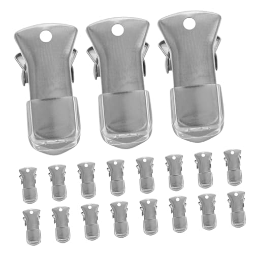 LRXIYODE 25 Stück Teiliges Metallklammern Alligator Clips für DIY Kleidung und Accessoires Langlebige Eisenclips für Hüte Taschen und Bastelprojekte Einfache Handhabung Rostfrei Vielseitig von LRXIYODE