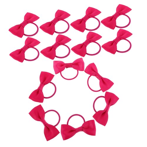 LRXIYODE 25stücke Teiliges Haargummis Mit Schleife Elastische Haaraccessoires Einfarbigem Design Für Freizeit Und Formelle Anlässe Für Frauen Und Mädchen Bequem Und Tragbar von LRXIYODE