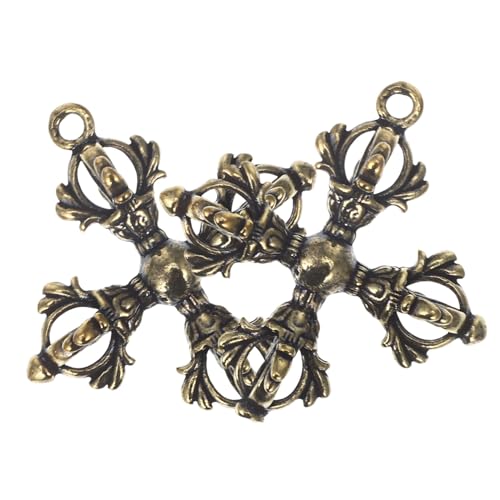 LRXIYODE 2Stücke Buddha Vajra Schlüsselanhänger Messing Vintage Miniaturdekoration für Taschen Rucksäcke DIY Schmuck Einzigartiges für Freunde Familie LRXIYODE 2Stücke Buddha Vajra Schlüsselanhänger Messing Vintage Miniaturdekoration für Taschen Rucksäcke DIY Schmuck Einzigartiges für Freunde Familie von LRXIYODE