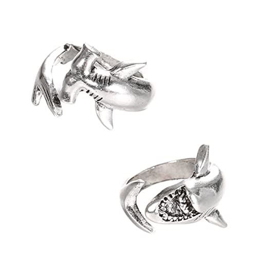 LRXIYODE 2Stücke Offener Daumenring Einstellbare Design Ringe für Damen Multifunktional Knöchelring oder Ring Vintage Look Alltagsoutfits Anlässe LRXIYODE 2Stücke Offener Daumenring Einstellbare Design Ringe für Damen Multifunktional Knöchelring oder Ring Vintage Look Alltagsoutfits Anlässe von LRXIYODE