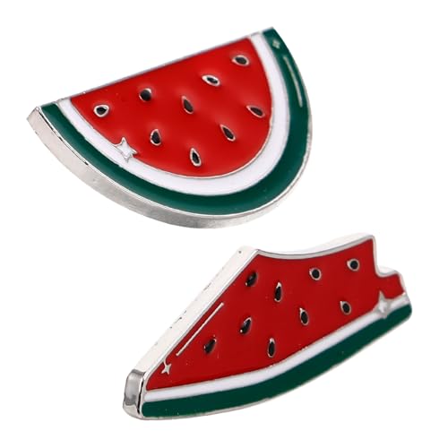 LRXIYODE 2Stücke Wassermelonen Brosche Fruchtförmige Anstecknadeln für Pullover Schals Süßes Outfit Zubehör für Partys Feiern Modischer Clip für Frauen Männer LRXIYODE 2Stücke Wassermelonen Brosche Fruchtförmige Anstecknadeln für Pullover Schals Süßes Outfit Zubehör für Partys Feiern Modischer Clip für Frauen Männer von LRXIYODE
