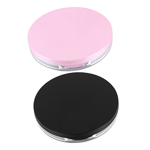 LRXIYODE 2sätze Puderbehälter Leeres Puderetui Nachfüllbarer Puderhalter Tragbarer Puderbehälter Puffpuderbox Make-up Puderetui Puderhalter Für Damen Behälter Für Losen Puder Für von LRXIYODE