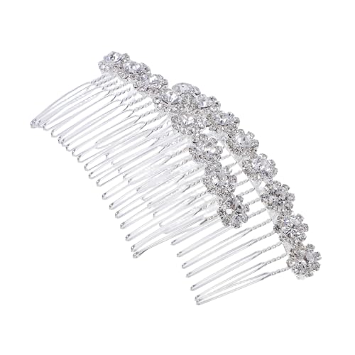 LRXIYODE 2stücke Dekorative Haarkämme Aus Edellegierung Haarschmuck Für Brautjungfern Und Hochzeit Blumen-brautkämme Zum Stylen Haarschmuck Für Frauen Und Mädchen Hochzeitskamm Mit von LRXIYODE