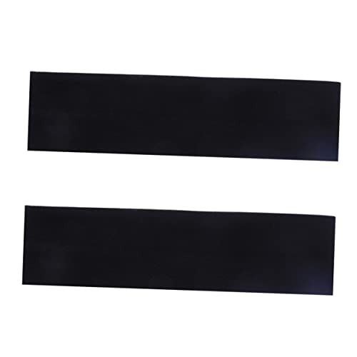 LRXIYODE 2stücke Sport-stirnband Aus Elastisches Haarband Für Yoga Und Tanz Breites Stirnband Zum Schweiß Schützen Dehnbares Tape-haarband Für Biker Schwarz von LRXIYODE