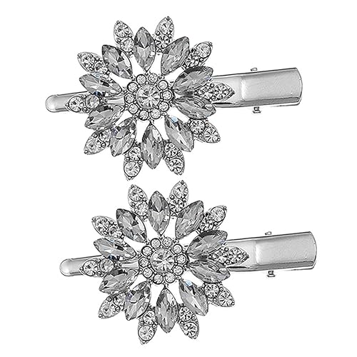 LRXIYODE 2stücke Strass Haarklammern Mit Blumen Design Elegante Haarclips Aus Metall Für Frauen Und Mädchen Für Hochzeiten Partys Und Festliche Anlässe LRXIYODE 2stücke Strass Haarklammern Mit Blumen Design Elegante Haarclips Aus Metall Für Frauen Und Mädchen Für Hochzeiten Partys Und Festliche Anlässe von LRXIYODE