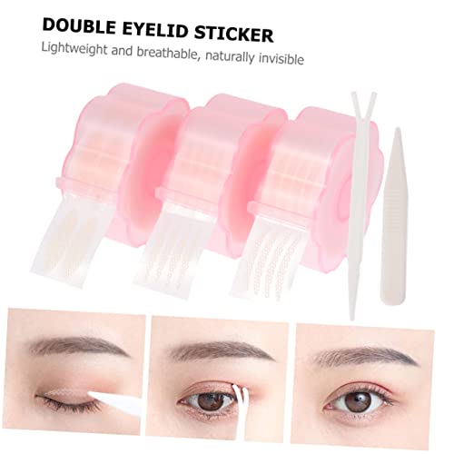 LRXIYODE 3 Rollen Drei Unsichtbare Doppel Eyelid Pads Traceless Augenlid Aufkleber für Schlupflider und Hautfarben für Augen Make Up und Eyelid Modifikation von LRXIYODE