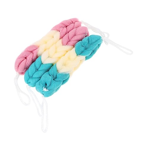 LRXIYODE 3 STÜCKE Teiliges Doppelseitiges Peeling Badetuch für Erwachsene Sanfter Rücken Schrubber mit Langem Zugband Effektive Hautreinigung Massage Fördert Durchblutung Leicht und LRXIYODE 3 STÜCKE Teiliges Doppelseitiges Peeling Badetuch für Erwachsene Sanfter Rücken Schrubber mit Langem Zugband Effektive Hautreinigung Massage Fördert Durchblutung Leicht und von LRXIYODE