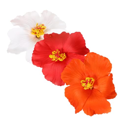 LRXIYODE 3 Stück Boho Blumen Haarclips Farbige Blüten Haarklammern für Damen Dekorative Haarspangen für Strand Party und Alltag Süße Blumenhaarnadeln für Vielseitige Frisuren von LRXIYODE
