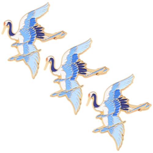 LRXIYODE Brosche 3 Stücke Kreative Anstecknadel Legierung Chic Kleidungsdekoration für Damen und Herren Reversnadel für Anzug Rucksack und Party von LRXIYODE