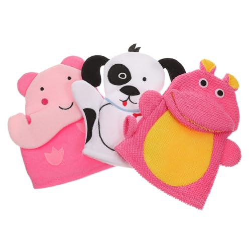 LRXIYODE 3 Stück Teiliges Badehandschuh Cartoon Badehandschuh Peeling Handschuh Weicher Duschhandschuh für Junge Mädchen zur Sanften Hautmassage und Gründlicher Reinigung LRXIYODE 3 Stück Teiliges Badehandschuh Cartoon Badehandschuh Peeling Handschuh Weicher Duschhandschuh für Junge Mädchen zur Sanften Hautmassage und Gründlicher Reinigung von LRXIYODE