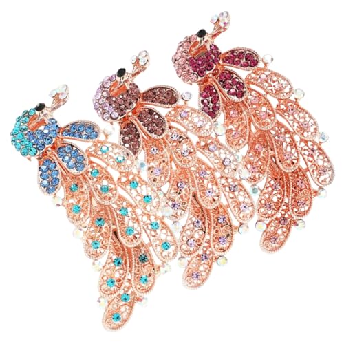 LRXIYODE 3 Stück Teiliges Damen Haarklammern mit Strasssteinen Metall Haarklammer für Mädchen Bunte Haarspangen Elegant für Hochzeit Alltag und Besondere Anlässe LRXIYODE 3 Stück Teiliges Damen Haarklammern mit Strasssteinen Metall Haarklammer für Mädchen Bunte Haarspangen Elegant für Hochzeit Alltag und Besondere Anlässe von LRXIYODE
