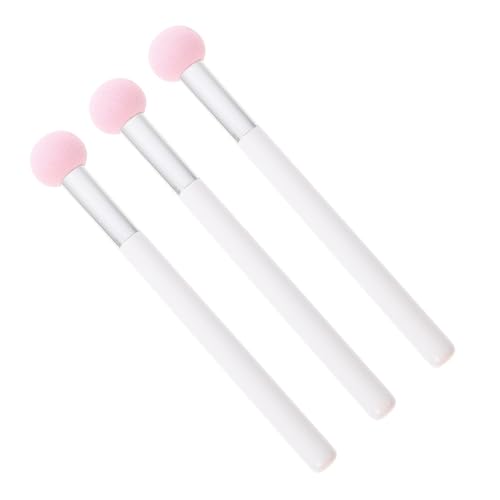 LRXIYODE 3 Stück Teiliges Make up Schwamm mit Kleinem Kopf Weichem Nbr Material Vielseitig für Foundation und Concealer Hautfreundlich und Langlebig Make up Werkzeug für Frauen von LRXIYODE