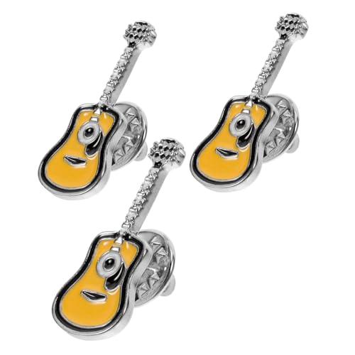 LRXIYODE 3 Stück Teiliges Retro Gitarren Anstecker Brosche Modisches für Jacken Taschen und Kleidung als für Musikliebhaber LRXIYODE 3 Stück Teiliges Retro Gitarren Anstecker Brosche Modisches für Jacken Taschen und Kleidung als für Musikliebhaber von LRXIYODE