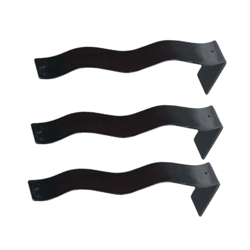 LRXIYODE 3 Stück Teiliges Schwarzes Haarclip Organizer mit Stabilem Sockel Förmigem Design für Einfache Aufbewahrung und Übersichtliche Präsentation von Haarklammern für Damen und Mädchen von LRXIYODE