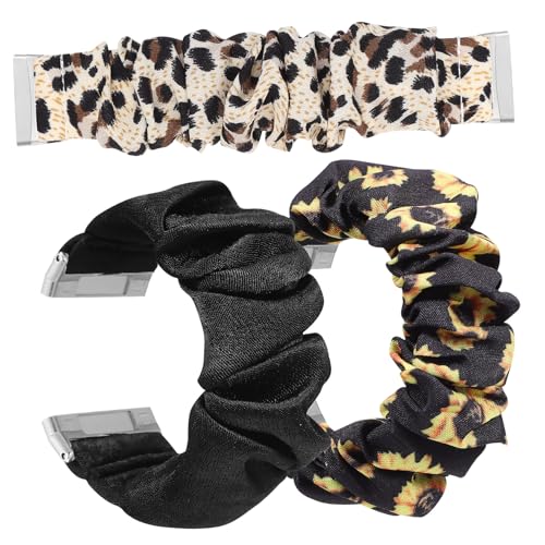 LRXIYODE 3 Stück Teiliges Stoff Uhrenarmbänder Damen mit Haarband Bedruckte Nylon Armbänder Weich und Elastisch Vielseitig für Alltag und Sport Einfach zu Befestigen Modisches LRXIYODE 3 Stück Teiliges Stoff Uhrenarmbänder Damen mit Haarband Bedruckte Nylon Armbänder Weich und Elastisch Vielseitig für Alltag und Sport Einfach zu Befestigen Modisches von LRXIYODE