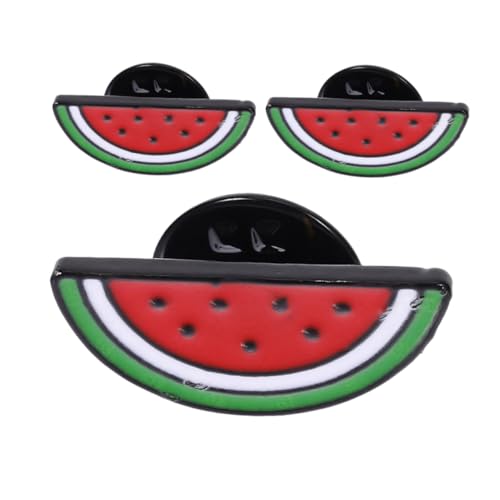 LRXIYODE 3stücke Teiliges Wassermelonen Emaille-broschen Niedliche Cartoon-anstecknadeln Für Frauen Für Partys Mode-accessoires Für Jacken Taschen Hüte Und Pullover LRXIYODE 3stücke Teiliges Wassermelonen Emaille-broschen Niedliche Cartoon-anstecknadeln Für Frauen Für Partys Mode-accessoires Für Jacken Taschen Hüte Und Pullover von LRXIYODE