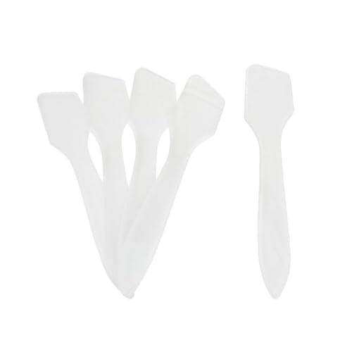 LRXIYODE 300 Stück Transparenter Spatel Kosmetik Creme Löffel für DIY Beauty Masken Praktische Langlebige Applikatoren für Creme Körper und Gesichtspflege von LRXIYODE