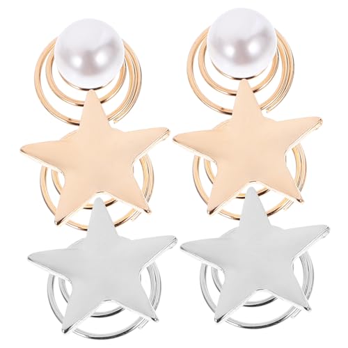 LRXIYODE 36 Stück Teiliges Haarschmuck Damen Spiral Haarclips mit Perlen Kleine Haarklammern für Hochzeit Party und Frisuren Modische Spiralklammern für Sicheren Halt und Schonendes von LRXIYODE