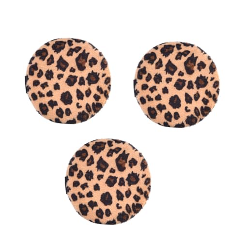 LRXIYODE 3stücke Puderpad Für Haushalt Make-up-quaste Für Mädchen Tragbares Make-up-pad Für Gesicht Make-up-zubehör Aus Hochwertigen Materialien von LRXIYODE