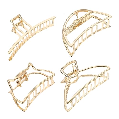LRXIYODE 4stücke Metall Haarclip Haarklammer -legierung Haarzähne Klemme Pferdeschwanzhalter Für Damen LRXIYODE 4stücke Metall Haarclip Haarklammer -legierung Haarzähne Klemme Pferdeschwanzhalter Für Damen von LRXIYODE