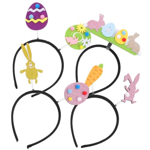 LRXIYODE -kopfschmuck 4-teiliges Haarband Mit Osterei- Für Jungen Und Mädchen Partygeschenk Charmantes Design von LRXIYODE