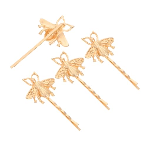 LRXIYODE 4 Stück Teiliges Haarklammer Set mit Realistischen Bienen Haarspangen Süße und Stilvolle Haar Accessoires für Damen für Besondere Anlässe von LRXIYODE