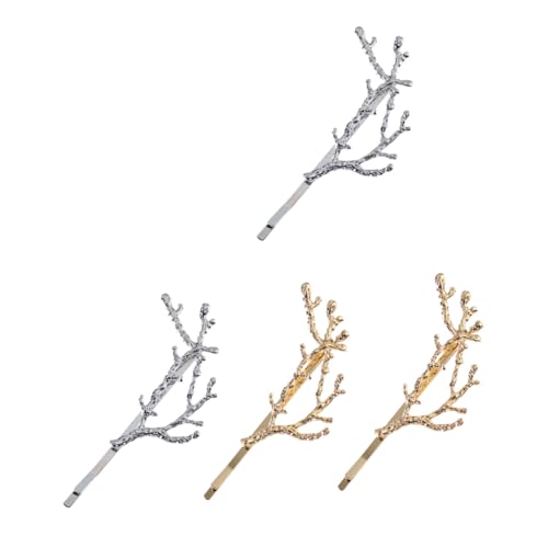 LRXIYODE 4stücke Haarspange Mode Kopfschmuck Frauen Accessoire Dekorative Haarnadeln Für Party Und Alltag von LRXIYODE