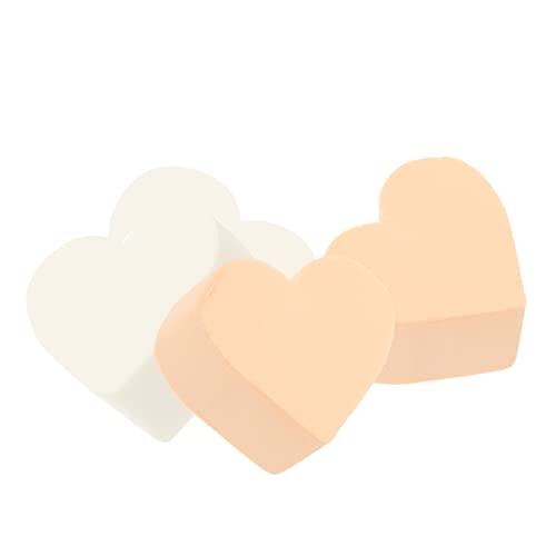 LRXIYODE 4 Stück Teiliges Herzform Make Up Schwamm für Wiederverwendbare Kosmetik Puderquaste Zufälligen Farben für Haut für Foundation und Concealer Zufällige Farbe Zufällige Farbe LRXIYODE 4 Stück Teiliges Herzform Make Up Schwamm für Wiederverwendbare Kosmetik Puderquaste Zufälligen Farben für Haut für Foundation und Concealer Zufällige Farbe Zufällige Farbe von LRXIYODE