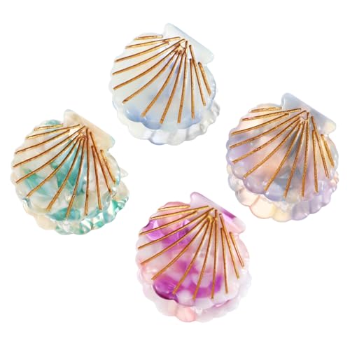 LRXIYODE 4 Stück Teiliges Mini Muschel Haarklammern Bunte Kleine Haarspangen für Dünnes und Dickes Haar Modische Styling Clips für Frauen Mädchen Vielseitiges Haarschmuck Zubehör LRXIYODE 4 Stück Teiliges Mini Muschel Haarklammern Bunte Kleine Haarspangen für Dünnes und Dickes Haar Modische Styling Clips für Frauen Mädchen Vielseitiges Haarschmuck Zubehör von LRXIYODE