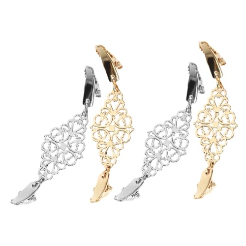 LRXIYODE 4 Stück Vintage Broschen für Schals Cardigans und Kleider Silberne und Goldene Clips für Accessoires für Alltag und Besondere Anlässe LRXIYODE 4 Stück Vintage Broschen für Schals Cardigans und Kleider Silberne und Goldene Clips für Accessoires für Alltag und Besondere Anlässe von LRXIYODE