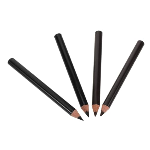 LRXIYODE 4 Stück Wasserfeste Augenbrauenstifte Set Holzstifte für Präzise Natürliche Brauen Schweißresistent Langanhaltend Weiche Mine für Anfänger und Professionelles Make Up von LRXIYODE