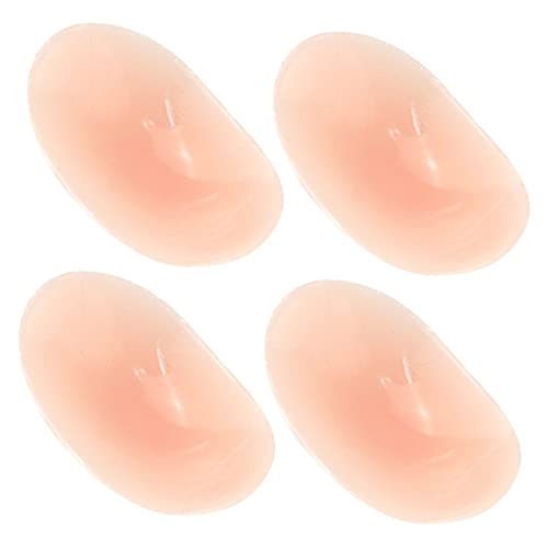 LRXIYODE 4stücke Silikon-schulterpolster Für Frauen Selbstklebende Transparente Und Atmungsaktive Schulterpolster Für Optimale Und Komfort Für Blusen Und Rückenfreie Outfits von LRXIYODE