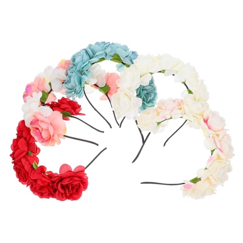 LRXIYODE 5 Stück Simulierte Blumen Haarreifen für Party Dekoration Fotorequisiten und Kostümpartys Liebevolle Haarschmuck für Feierlichkeiten und Versammlungen LRXIYODE 5 Stück Simulierte Blumen Haarreifen für Party Dekoration Fotorequisiten und Kostümpartys Liebevolle Haarschmuck für Feierlichkeiten und Versammlungen von LRXIYODE