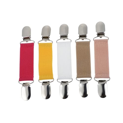 LRXIYODE 5 Stück Teiliges Unisex Schal und Cardigan Clips aus Langlebigem Material Vielseitig Einsetzbar Klassisches Design für Pullover Strickjacken Schals und Leichte Jacken Eleganter von LRXIYODE