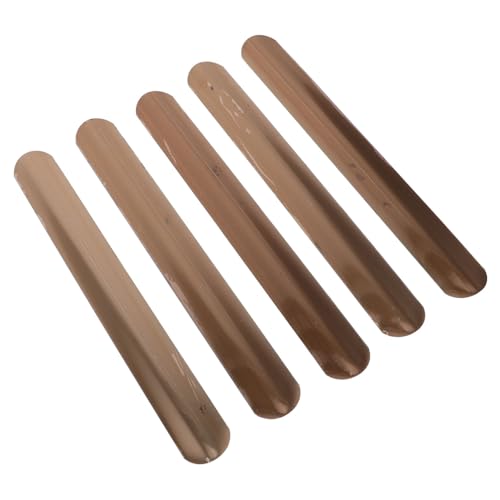 LRXIYODE 50 Stück Teiliges Stahlblech für DIY Slap Bracelets Robuste Formstabile Einlagen für Bastler für Kreative Klatscharmband Gestaltung von LRXIYODE