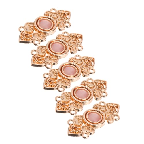 LRXIYODE 5stücke Retro Cape Clips Chinesischer Mantel Kragen Verschluss Pullover Clip Nähen Diy Accessoires von LRXIYODE