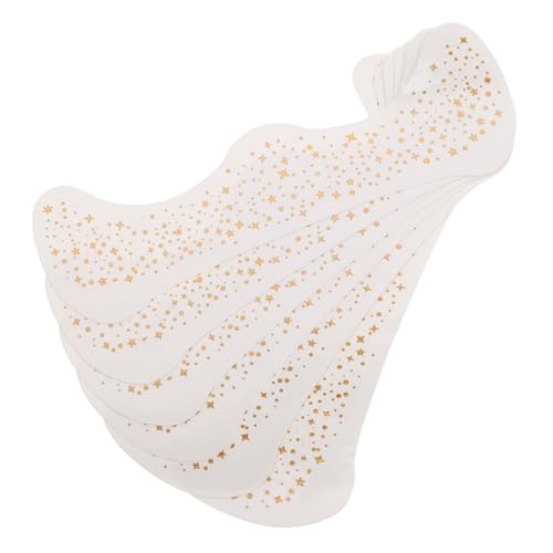 LRXIYODE 6 Blätter Wasserdichte Glitzer Gesichtstattoos Goldene Party Aufkleber Funkelnde Freckle Makeup Patches Für Festivals Nachtclub von LRXIYODE