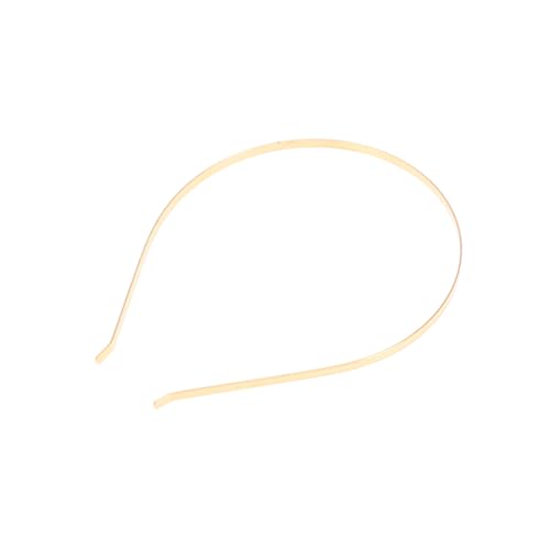 LRXIYODE 6 Stck Teiliges Reines Metall Haarreif Einfache DIY Haarreifen für Damen Langlebig und Modisch Einfarbig Vielseitig Gestaltbar für Alltag und Party Einheitsgröße von LRXIYODE