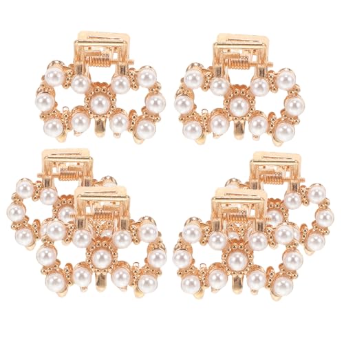 LRXIYODE 6 Stück Kleine Haarklammern aus Perlen Mini Krallenclips für Damen Rutschfest und für Makeup Kochen und Alltägliche Frisuren LRXIYODE 6 Stück Kleine Haarklammern aus Perlen Mini Krallenclips für Damen Rutschfest und für Makeup Kochen und Alltägliche Frisuren von LRXIYODE