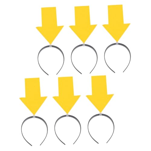 LRXIYODE 6 Stück Lustiger Pfeilstirnband Symbol-Stirnbänder mit Pfeilspitze lustige Haarzubehör Lustige Stirnband-Haarnadel Stirnbänder für Mädchen Haarband -Stirnband Stoff Gelb LRXIYODE 6 Stück Lustiger Pfeilstirnband Symbol-Stirnbänder mit Pfeilspitze lustige Haarzubehör Lustige Stirnband-Haarnadel Stirnbänder für Mädchen Haarband -Stirnband Stoff Gelb von LRXIYODE